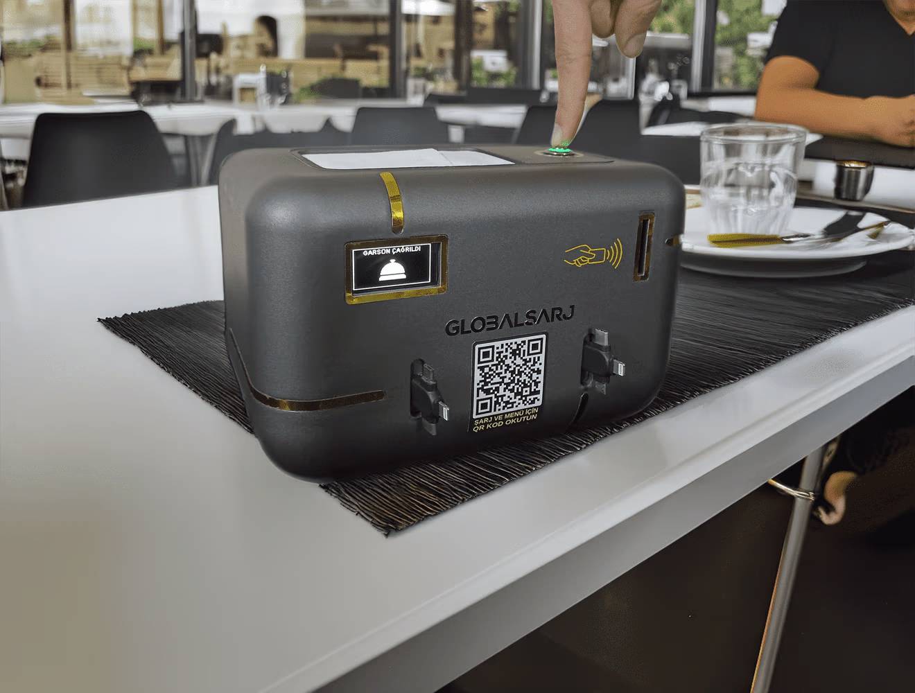 Call Waiter with a Single Button